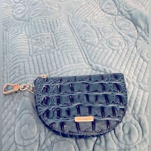 Brahmin key holder with storage patch